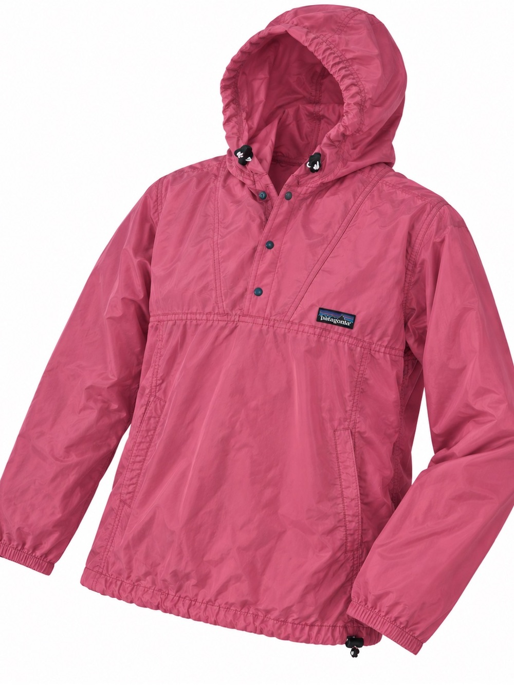 Men’s Patagonia Pink Hooded Pullover Anorak